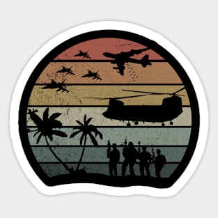 Sunset Troopers Sticker